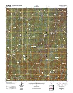 Hanks Draw 2011 topographic map thumbnail