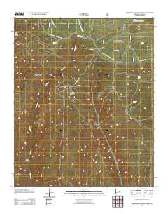 Limestone Canyon North 2011 topographic map thumbnail