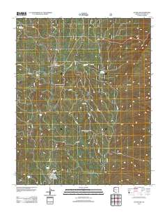 Jacob Lake 2012 topographic map thumbnail