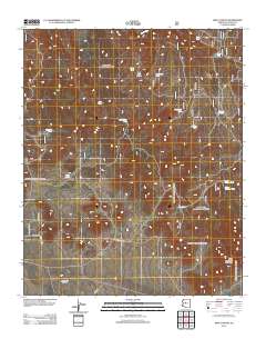 King Canyon 2012 topographic map thumbnail