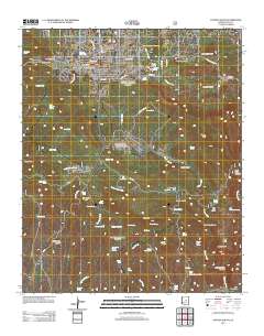 Payson South 2011 topographic map thumbnail