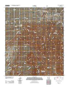Oracle 2011 topographic map thumbnail