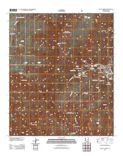 Mount Lemmon 2011 topographic map thumbnail