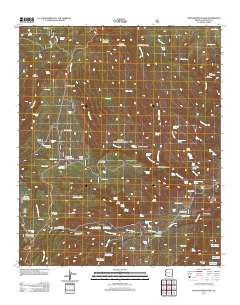 Pipestem Mountain 2011 topographic map thumbnail
