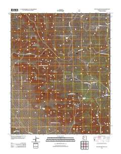 Picacho Butte SE 2012 topographic map thumbnail