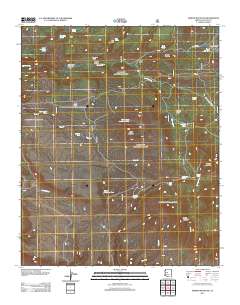 Martin Mountain 2012 topographic map thumbnail
