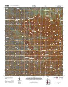 Mount Hopkins 2012 topographic map thumbnail