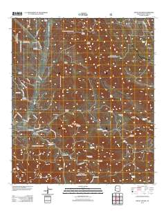 Mount Hughes 2012 topographic map thumbnail