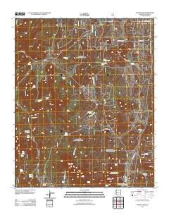 Mount Josh 2012 topographic map thumbnail