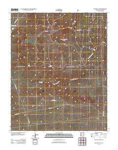 Red Butte SW 2012 topographic map thumbnail