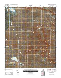 Sheepskin Wash 2011 topographic map thumbnail