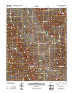Purcell Canyon 2012 topographic map thumbnail