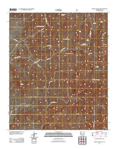 Mineral Mountain 2011 topographic map thumbnail