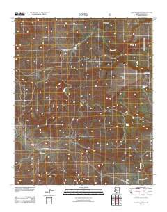 Muleshoe Ranch 2012 topographic map thumbnail