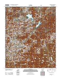 Prescott 2012 topographic map thumbnail