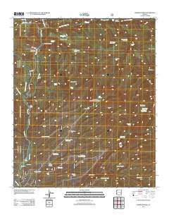 Robinson Mesa 2011 topographic map thumbnail