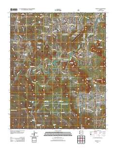 Sedona 2011 topographic map thumbnail
