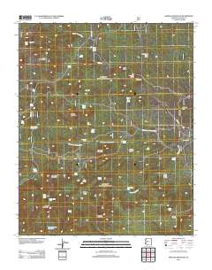 Seepage Mountain 2012 topographic map thumbnail