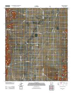 Rodeo 2012 topographic map thumbnail