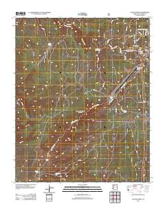 Tusayan West 2012 topographic map thumbnail