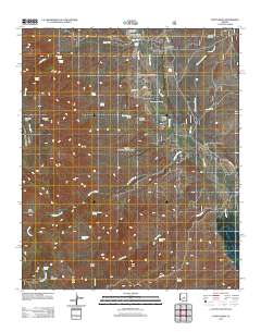 Tonto Basin 2011 topographic map thumbnail