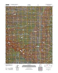 Sowats Spring 2012 topographic map thumbnail