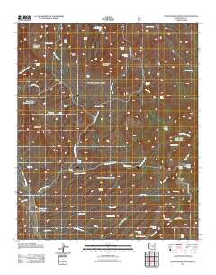 Rockinstraw Mountain 2011 topographic map thumbnail