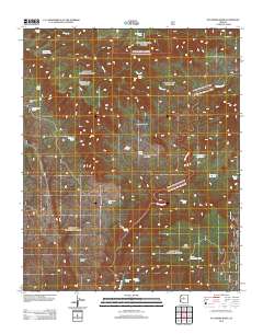 Sycamore Basin 2012 topographic map thumbnail