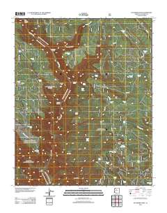 Sycamore Point 2012 topographic map thumbnail