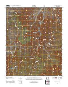 Turkey Canyon 2012 topographic map thumbnail
