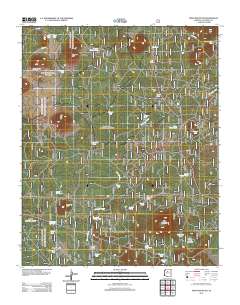 Wing Mountain 2012 topographic map thumbnail