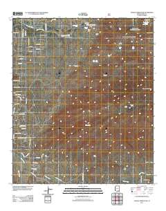 Tanque Verde Peak 2011 topographic map thumbnail