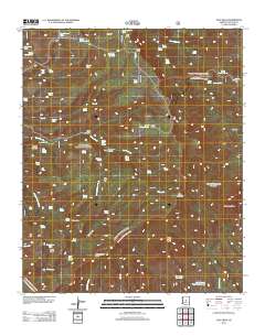 Tule Mesa 2012 topographic map thumbnail