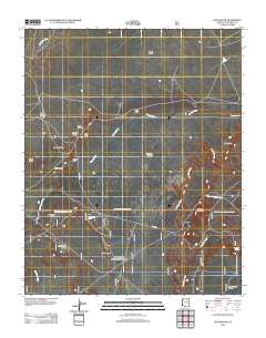 Wupatki SW 2011 topographic map thumbnail