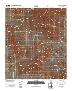 Stockton Pass 2011 topographic map thumbnail