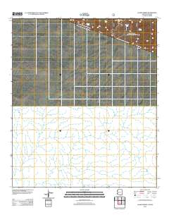 Alamo Spring 2012 topographic map thumbnail