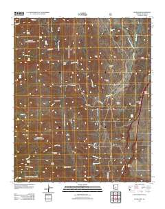 Bumble Bee 2012 topographic map thumbnail