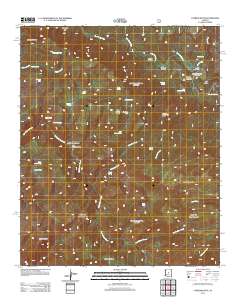 Cypress Butte 2011 topographic map thumbnail