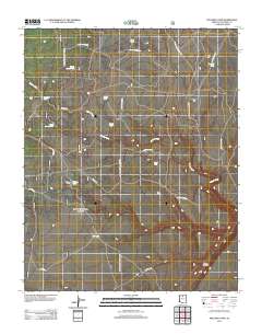 Willows Camp 2012 topographic map thumbnail