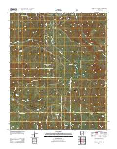 Parallel Canyon 2011 topographic map thumbnail