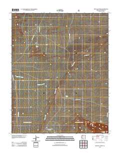 Buffalo Tanks 2012 topographic map thumbnail