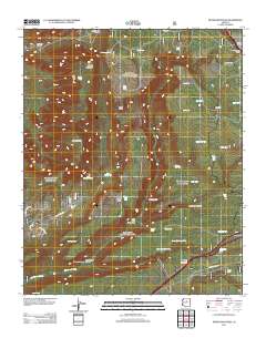 Munds Mountain 2011 topographic map thumbnail