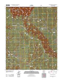 Grandview Point 2012 topographic map thumbnail