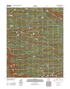 Timp Point 2012 topographic map thumbnail