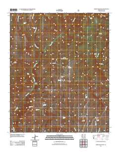 Armer Mountain 2011 topographic map thumbnail