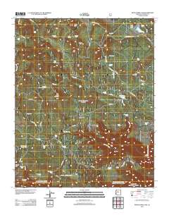 White Horse Lake 2012 topographic map thumbnail