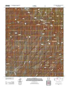 Rattlesnake Spring 2011 topographic map thumbnail