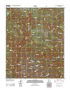 Buckhead Mesa 2011 topographic map thumbnail