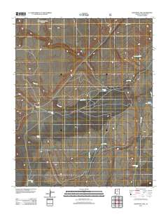 Additional Hill 2012 topographic map thumbnail