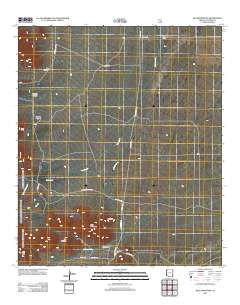 Blue Mountain 2012 topographic map thumbnail
